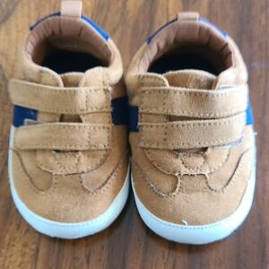 Brown and Blue Kids Shoes 6-12 Months (🛍 Bundle ANY 6/$36)